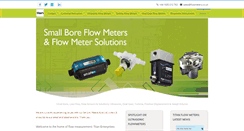 Desktop Screenshot of flowmeters.co.uk